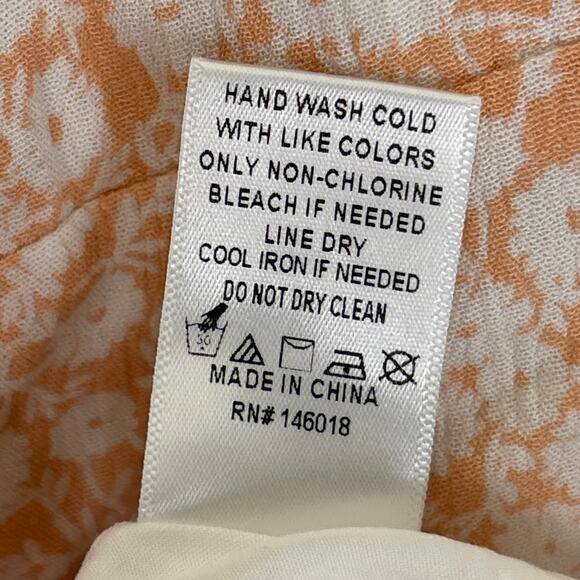 Lost + Wander Pick Me In The Desert Dress Size XS Pink Floral Midi Summer Spring - Picture 9 of 11